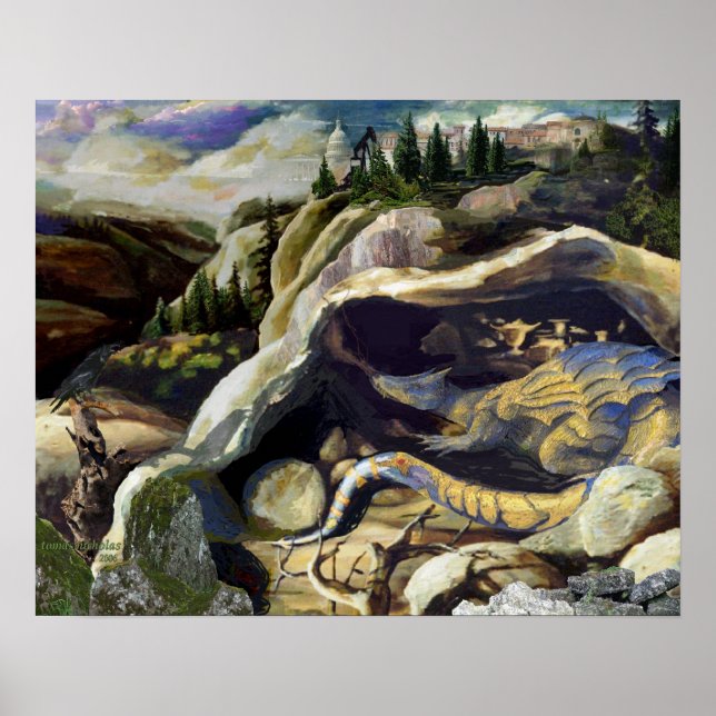 Guarding the Gold Poster (Front)