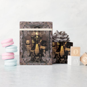 Guarding the Toys Nutcracker Christmas Wrapping Paper