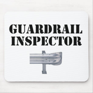 Guardrail Inspector! Mouse Mat