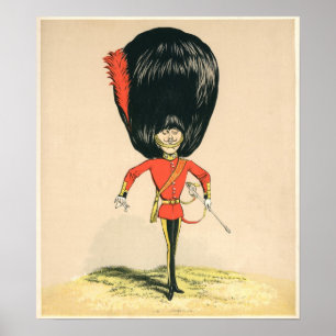 Guardsman from the British Army Poster