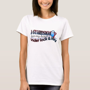 Guardsman has my heart under lock & key T-Shirt