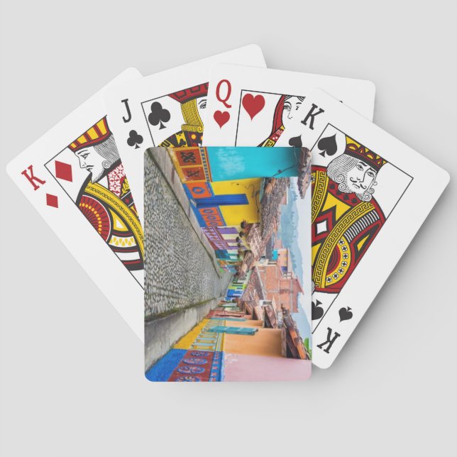 Guatapé, Colombia Playing Cards (Back)