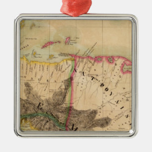 Guatemala 72 metal tree decoration