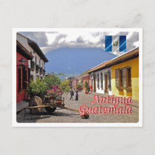 Guatemala - Antigua - Calle del Arco - Postcard