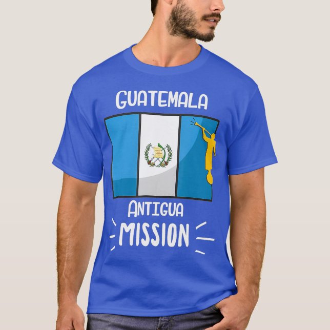 Guatemala Antigua Mormon LDS Mission Missionary T-Shirt (Front)