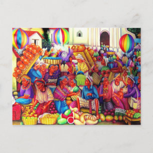 Guatemala Art Postcard