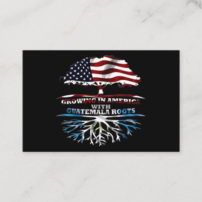 Guatemala Business Card (Front)