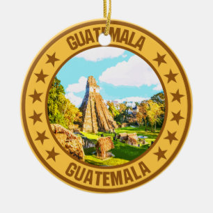 Guatemala                                          ceramic tree decoration