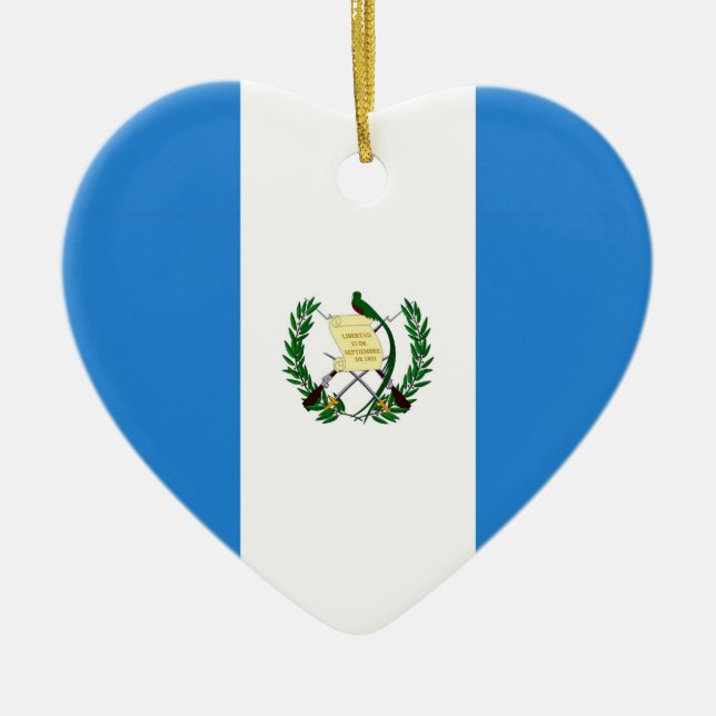 GUATEMALA CERAMIC TREE DECORATION (Front)