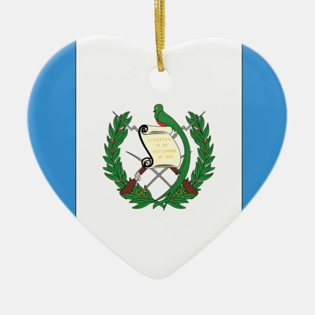 Guatemala Ceramic Tree Decoration (Front)