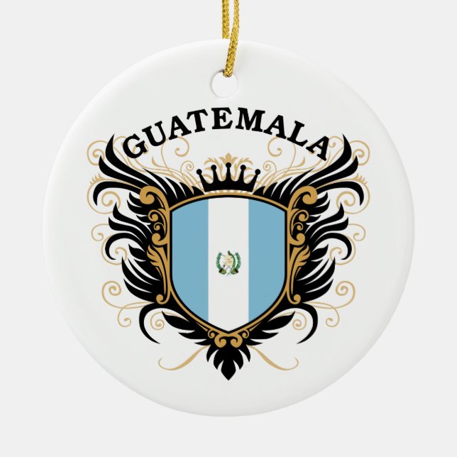 Guatemala Ceramic Tree Decoration (Front)