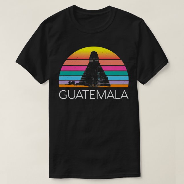Guatemala Chapin Quetzal Guate Women Antigua Tikal T-Shirt (Design Front)