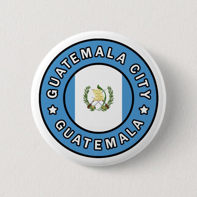 Guatemala City Guatemala 6 Cm Round Badge (Front)