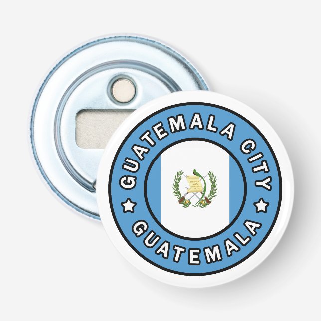 Guatemala City Guatemala Bottle Opener (Front)