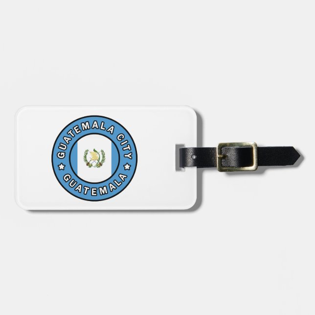 Guatemala City Guatemala Luggage Tag (Front Horizontal)