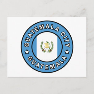Guatemala City Guatemala Postcard