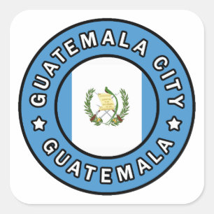 Guatemala City Guatemala Square Sticker