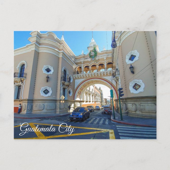 Guatemala City Postcard (Front)
