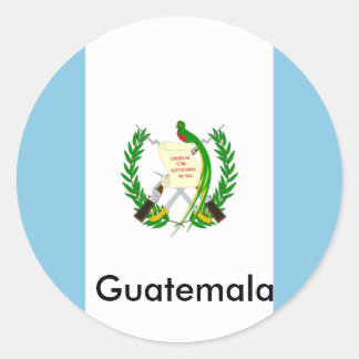 Guatemala! Classic Round Sticker