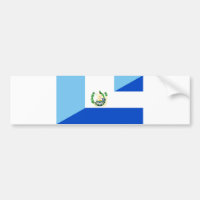 guatemala el salvador half flag country symbol