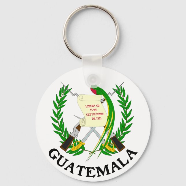 GUATEMALA - emblem/flag/coat of arms/symbol Key Ring (Front)