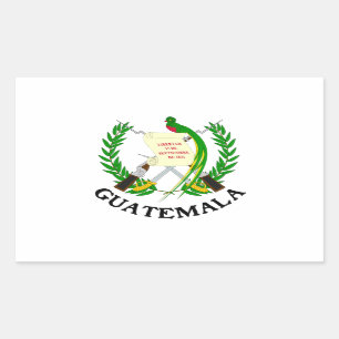 GUATEMALA - emblem/flag/coat of arms/symbol Rectangular Sticker