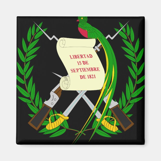 guatemala emblem magnet (Front)