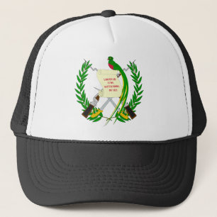guatemala emblem trucker hat