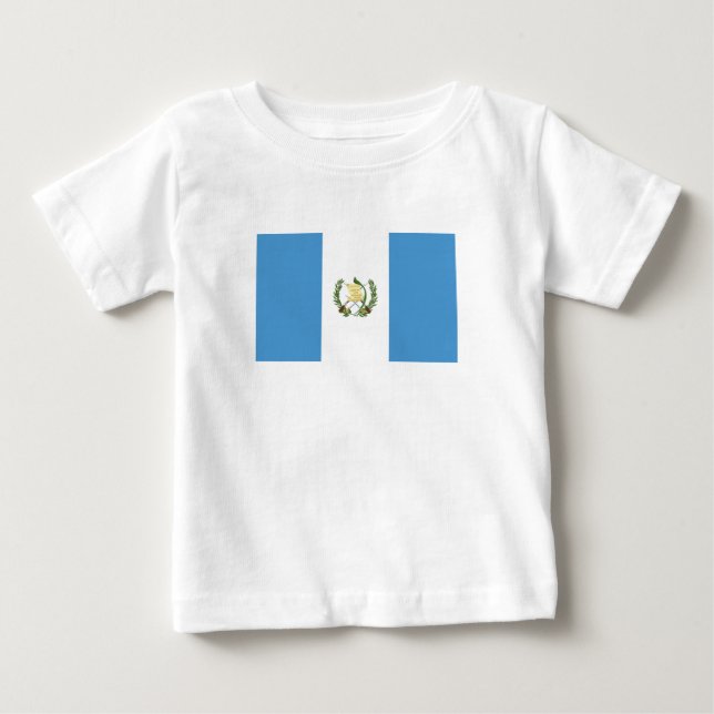 Guatemala Flag Baby T-Shirt (Front)