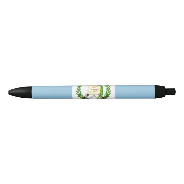 Guatemala flag black ink pen (Front)