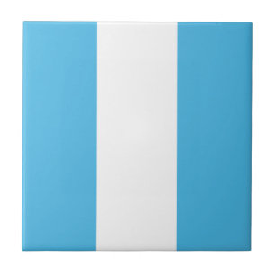 Guatemala Flag Ceramic Tile