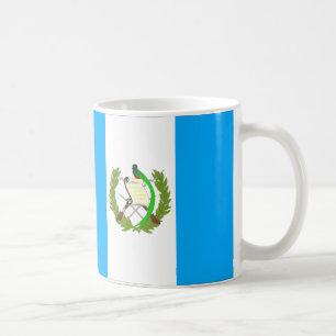 Guatemala flag coffee mug