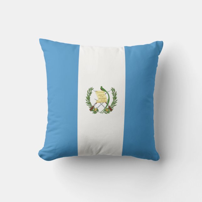 Guatemala Flag Cushion (Front)