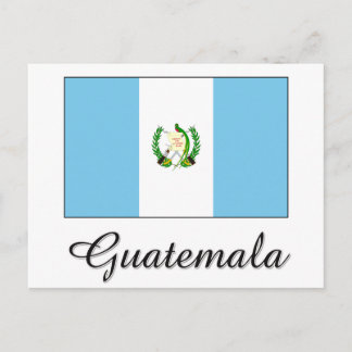 Guatemala Flag Design Postcard
