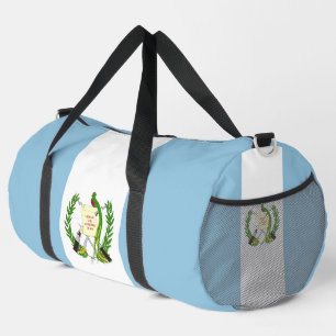 Guatemala flag duffle bag