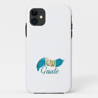 Guatemala Flag, Guate, Chapin, Orgullo Chapin iPhone 11 Case