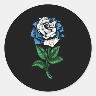 Guatemala Flag Guatemalan Classic Round Sticker