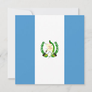 Guatemala Flag Invitation