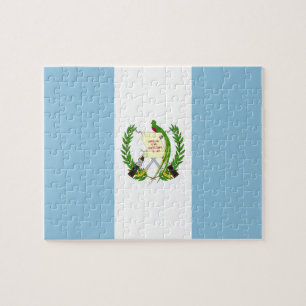 Guatemala flag jigsaw puzzle