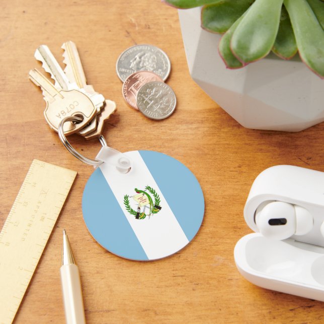 Guatemala flag key ring (Desk)