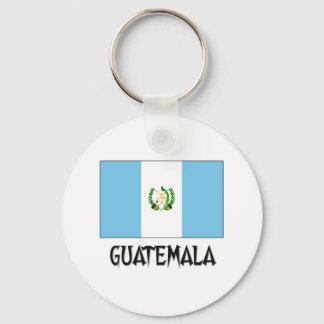 Guatemala Flag Key Ring