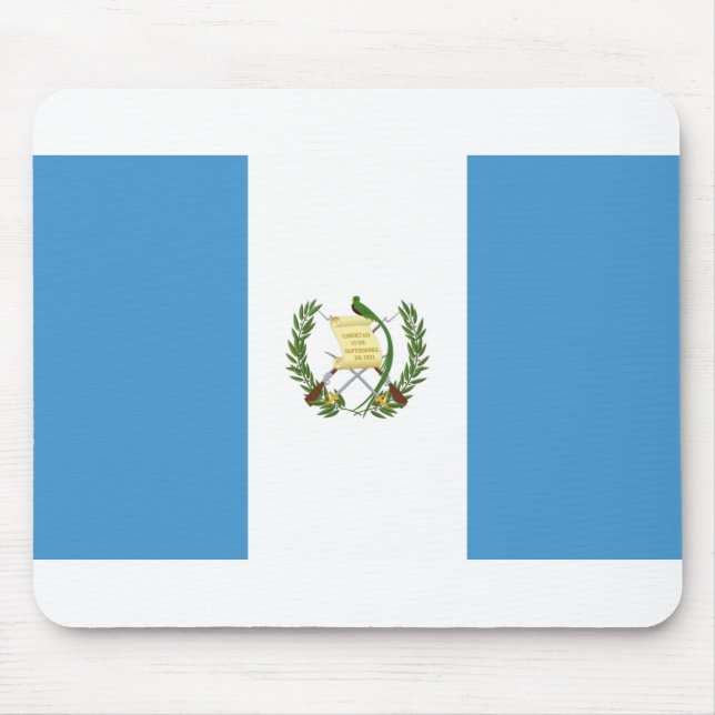 Guatemala Flag Mouse Mat (Front)