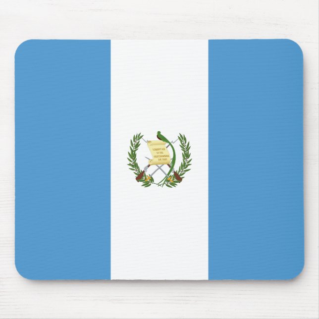 Guatemala Flag Mouse Mat (Front)