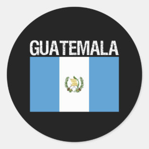 Guatemala,flag of Guatemala Classic Round Sticker
