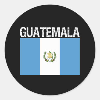 Guatemala,flag of Guatemala Classic Round Sticker