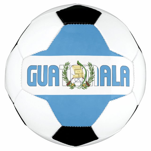 Guatemala Flag Patriotic  Football (Front)