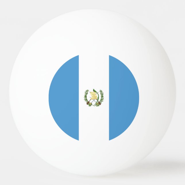 Guatemala Flag Ping Pong Ball (Front)
