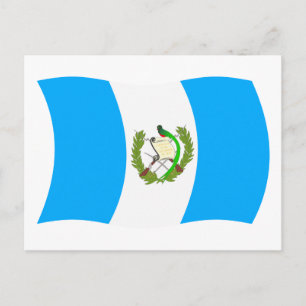 Guatemala Flag Postcard