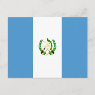 Guatemala Flag Postcard