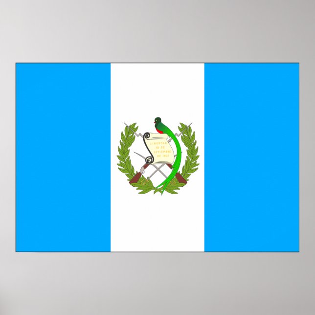 Guatemala Flag Poster (Front)